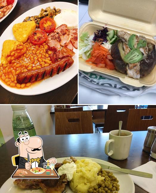 Meals at Mems Cafe Kentish Town