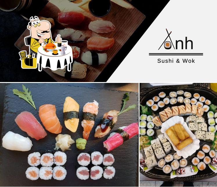 Еда в "ANH Sushi & Wok"