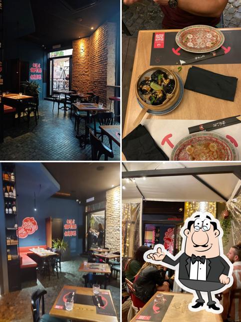 Gli interni di BABY BAO Dim Sum & Bao Bar 点心包子酒吧
