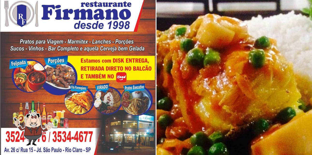 Comida em Restaurante Do Firmano