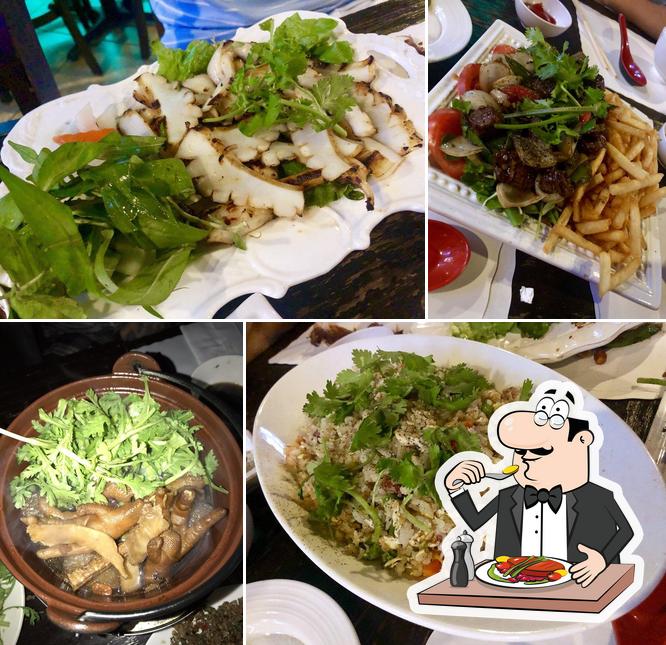 Meals at Tửu Quán Restaurant