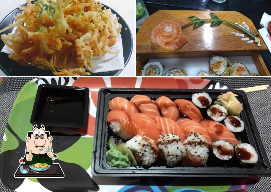 Comida em Kurê Sushi