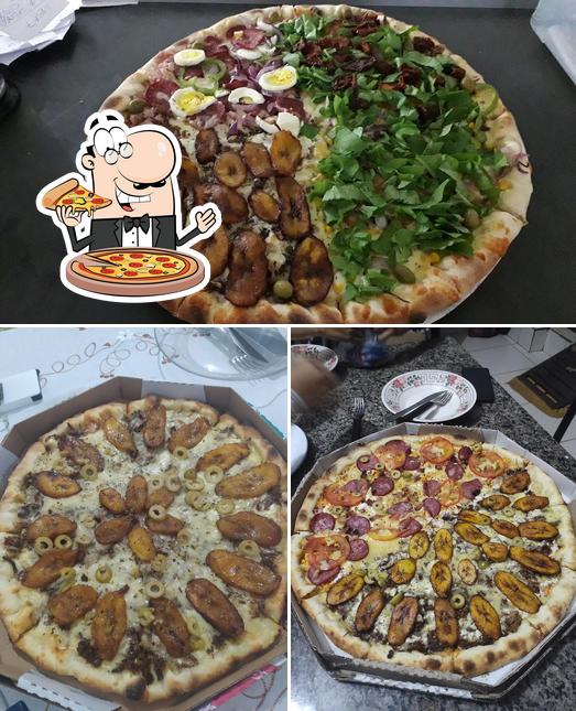 Experimente diferentes variedades de pizza