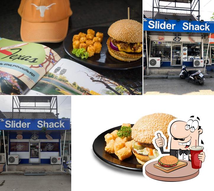 The Slider Shack’s burgers will suit a variety of tastes