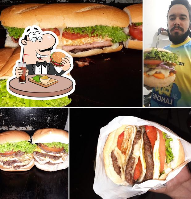 Peça um hambúrguer no Bob Lanches