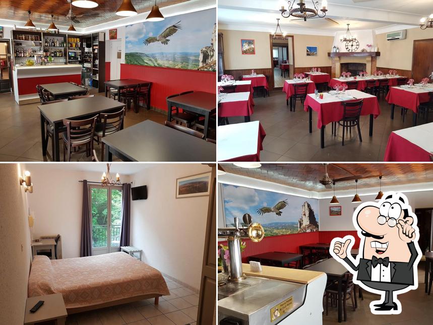 Check out how Hôtel Restaurant de la Jonte looks inside
