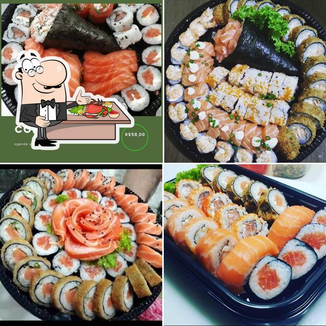 Consiga frutos do mar no Samurai Sushibar e Delivery