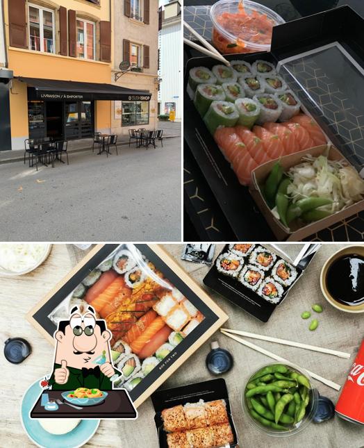 Estas son las fotos que hay de comida y interior en Sushi Shop Yverdon les Bains