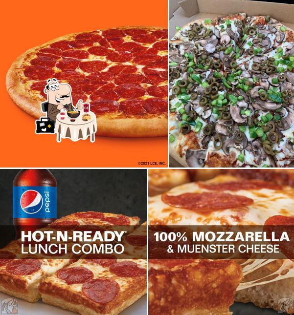 Nourriture à Little Caesars Pizza