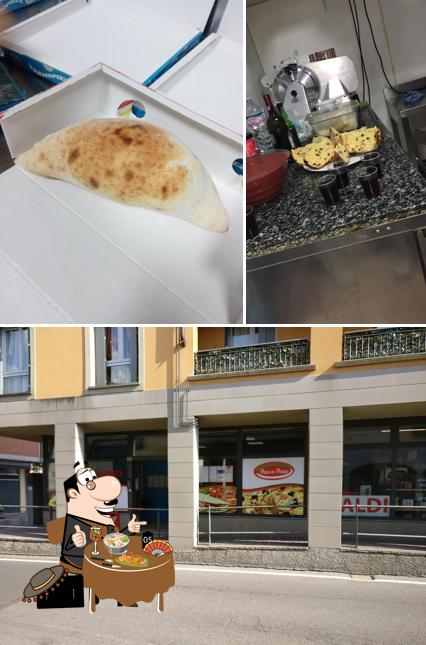 La immagine di cibo e esterno da Pizza in Piazza