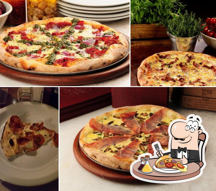 Consiga pizza no Donna Oliva Pizzaria