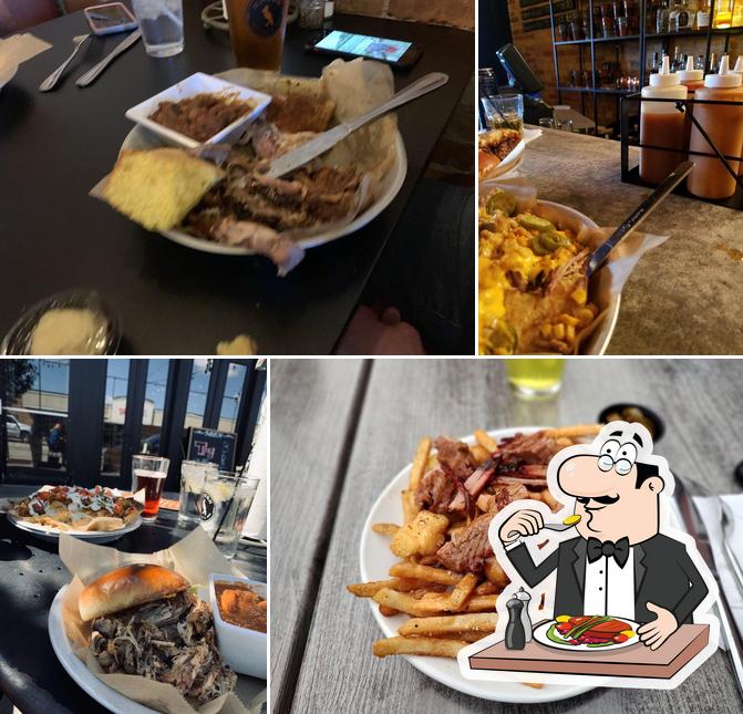 Food at Raven Brewing & BBQ