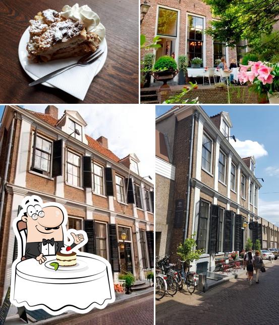 "Brasserie 'Het Vliegerhuys'" представляет гостям широкий выбор десертов