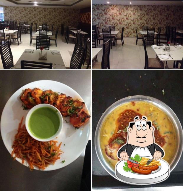 The image of food and interior at Mangal Bistro