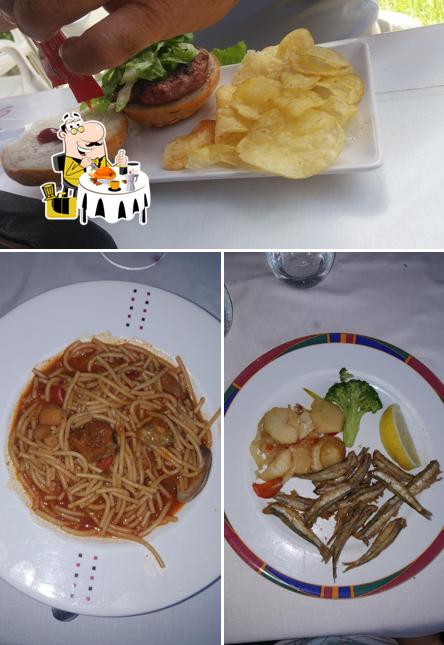 Еда в "Restaurante La Alpujarra"