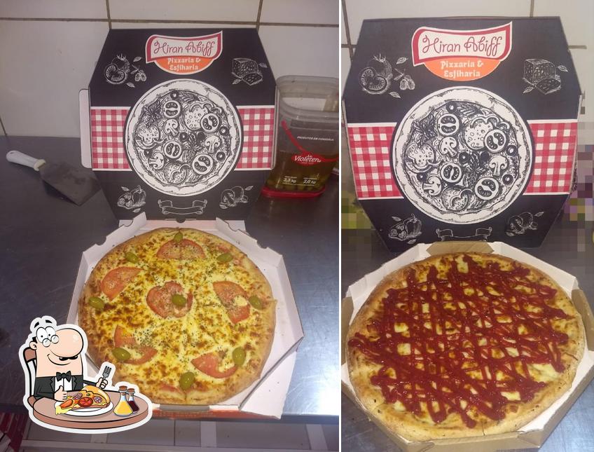 Consiga pizza no Hiran Abiff