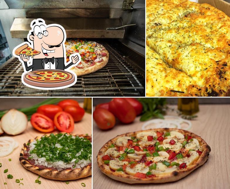 Consiga diversos variedades de pizza