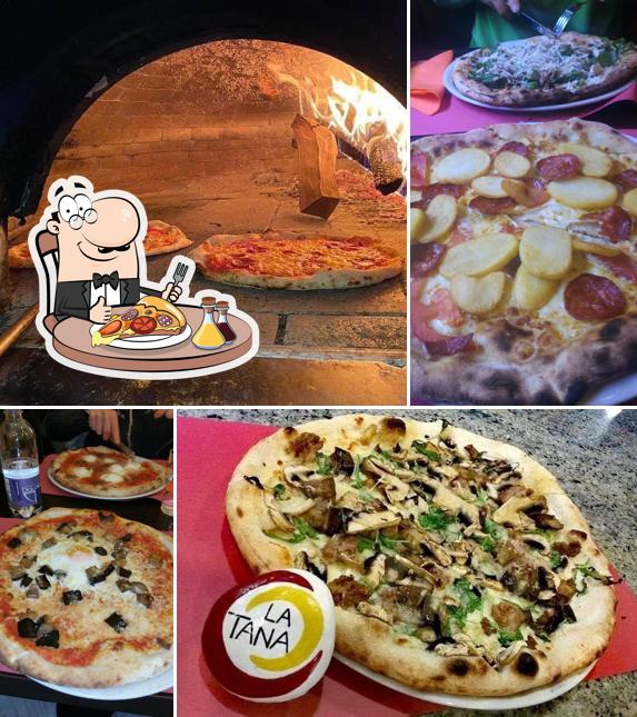 Prova una pizza a Pizzeria Ristorante La Tana
