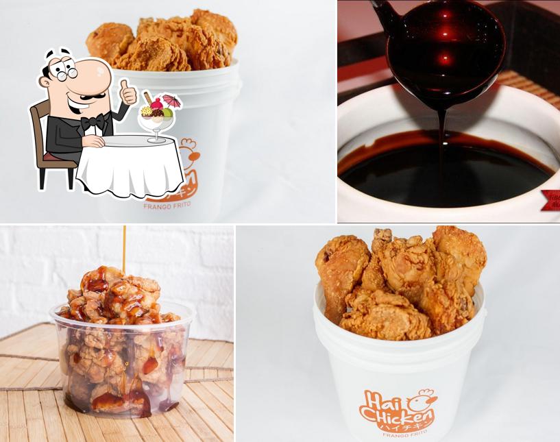 Hai Chicken - Frango Frito Londrina serve uma seleção de sobremesas