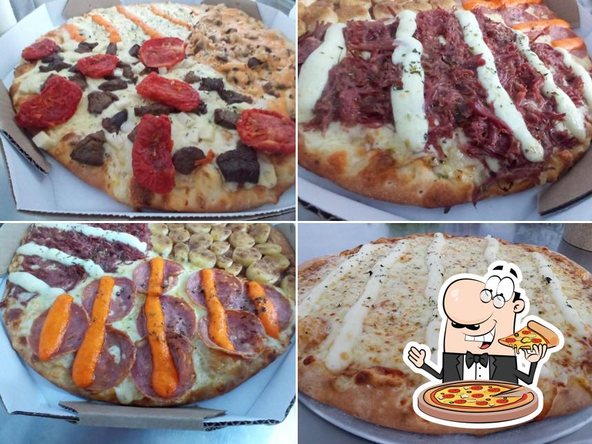 Experimente diferentes estilos de pizza