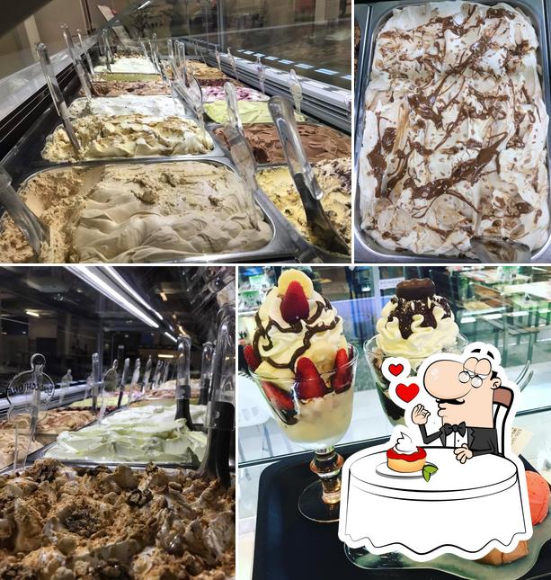 Gelateria Cantonati offre une éventail de plats sucrés