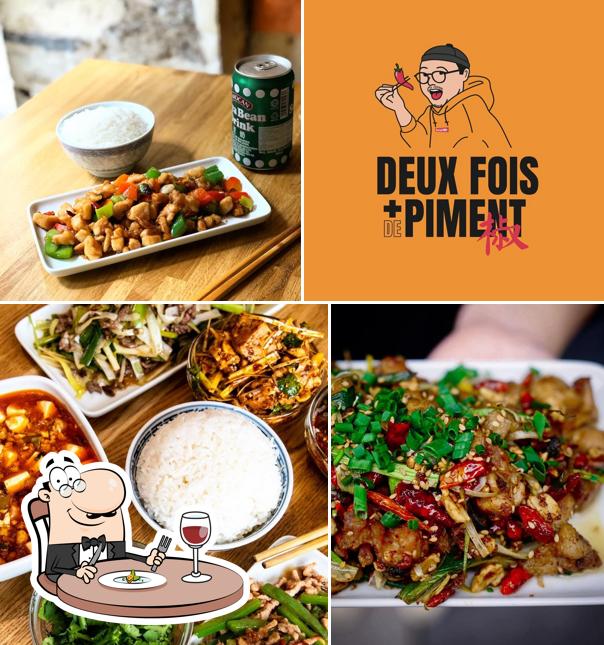 Plats à Deux fois plus de piment 绝代双椒