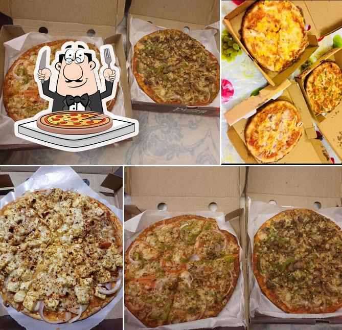 Try out various variants of pizza