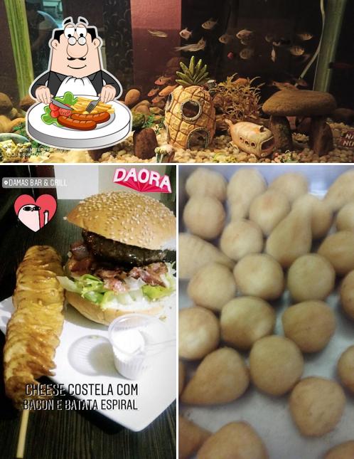 Comida em Damas Grill