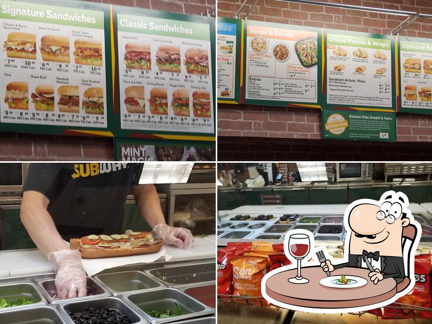 Plats à Subway