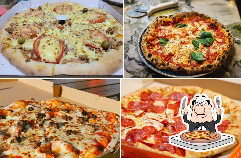 Consiga pizza no The Pizza House