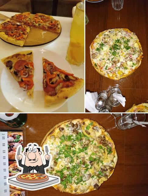 Попробуйте пиццу в "Pizza Italia"