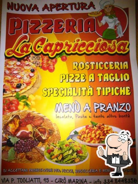 Vedi questa immagine di La Capricciosa Pizzeria Rosticceria Tavola calda