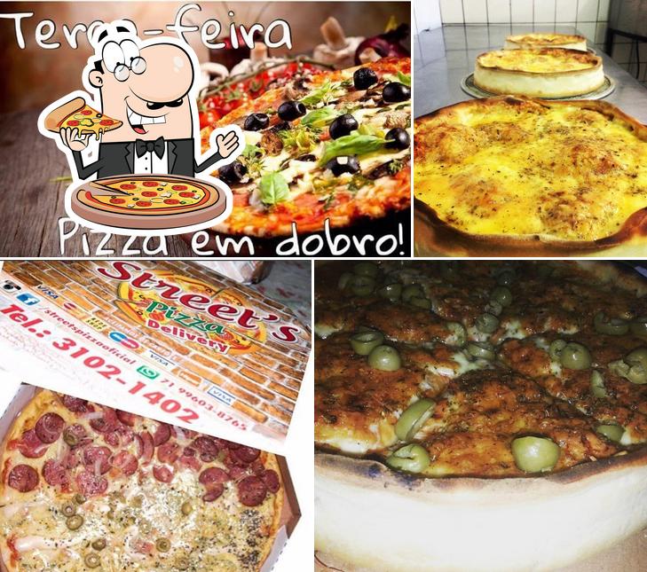 Experimente pizza no Street's Pizza Delivery Salvador BA