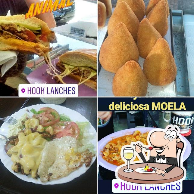 Comida em Hook Lanches