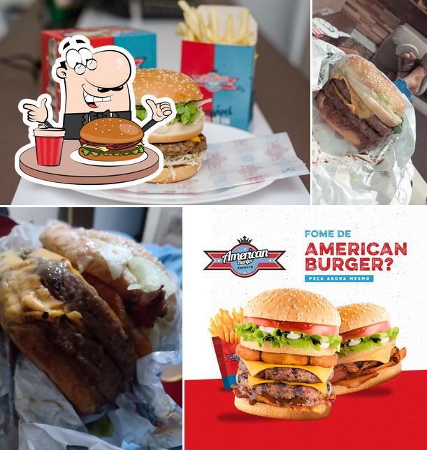 Experimente um hambúrguer no American Burger Delivery - Contagem