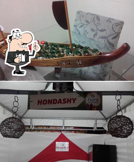 See this pic of Hondashy SUSHI BAR