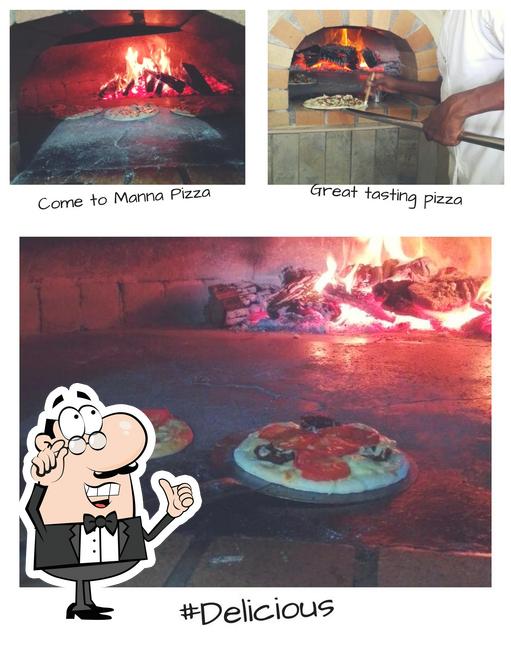 Die Inneneinrichtung von Manna Pizza