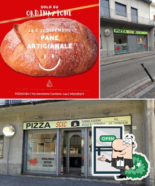 Gli esterni di Pizza Scic