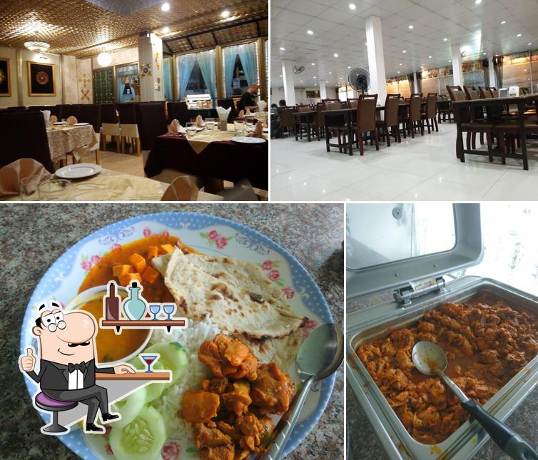 The photo of Indian Chimney’s interior and food