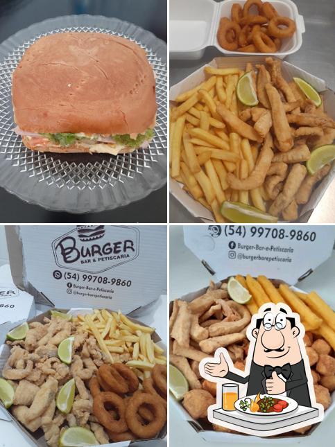 Comida em Burger