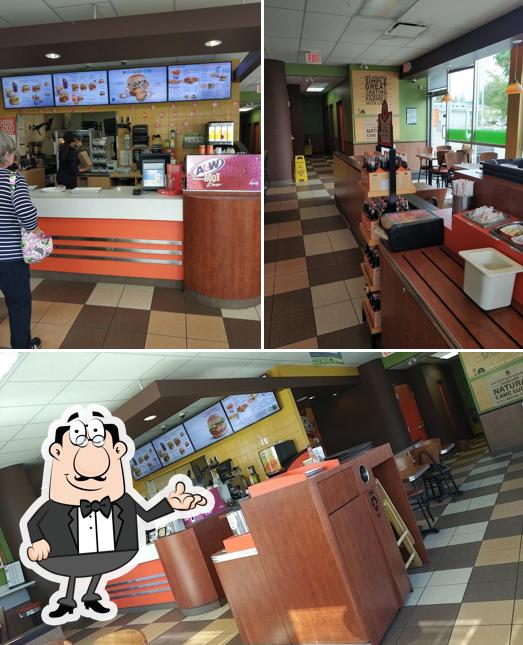 L'intérieur de A&W Canada