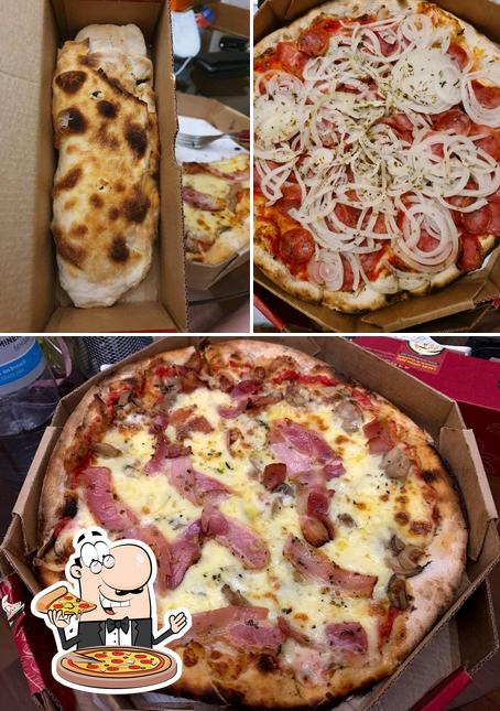 No Casa da Pizza, você pode provar pizza