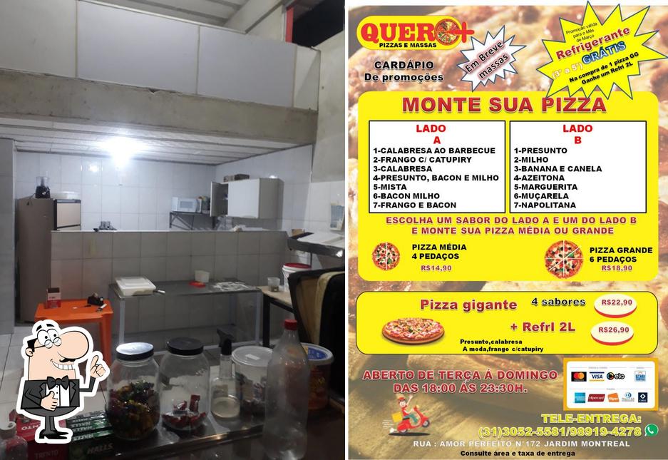 See the picture of Quero+ Pizzas e Massas