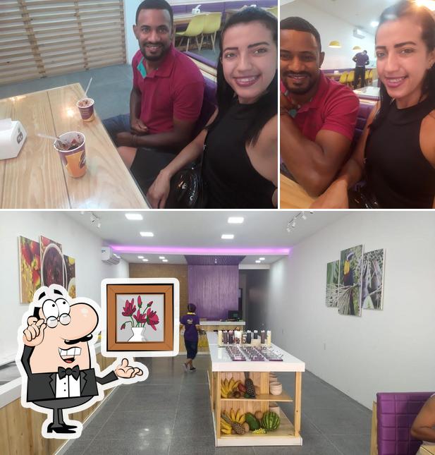 O interior do Jad do Açaí