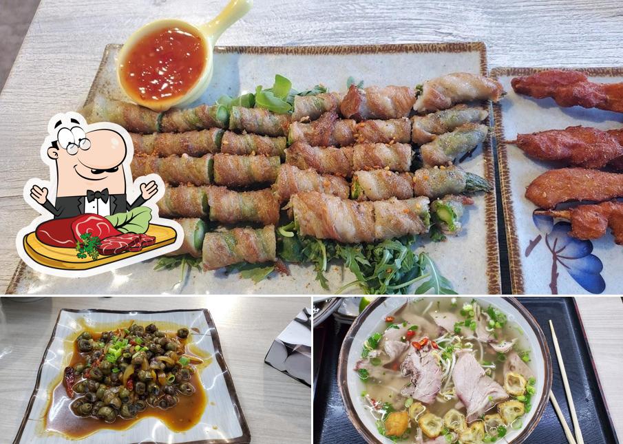 Si Phò+BBQ是否河粉+烧烤 serve piatti di carne