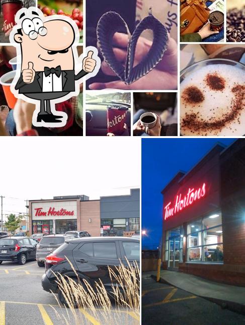 Here's a picture of Tim Hortons