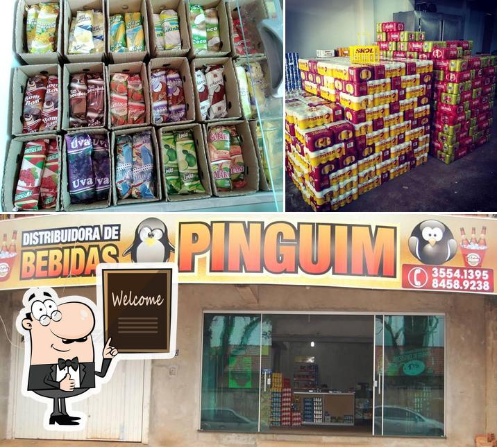 Look at this image of Distribuidora de bebidas Pinguim