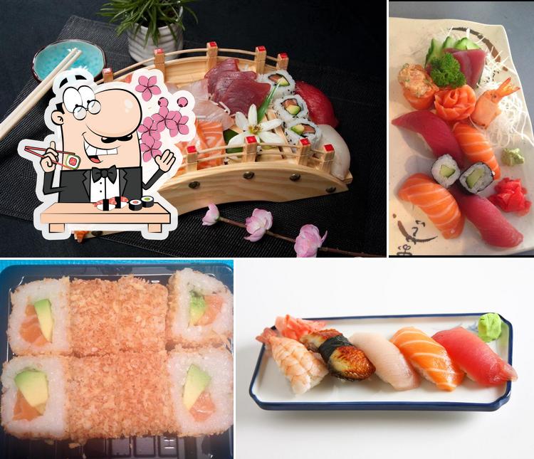 Les sushi sont offerts par Yamato Box