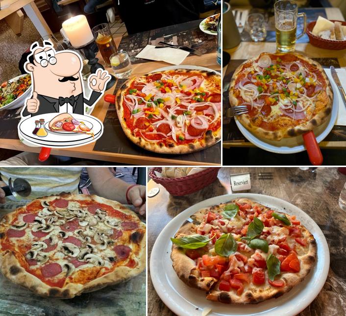 Закажите пиццу в "Pizzeria La Grappa"