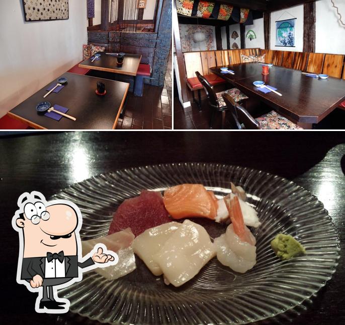 Check out the photo depicting interior and food at Kaito